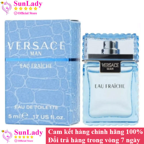 Nước hoa Versace Man Eau Fraiche EDT 5ml chính hãng