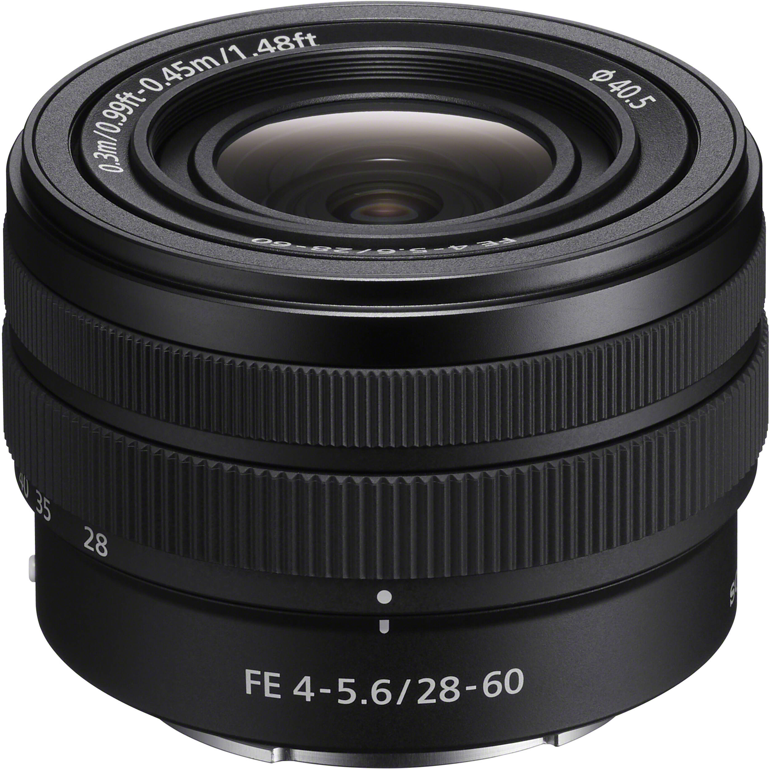Ống kính sony 28-60 mới ngàm e