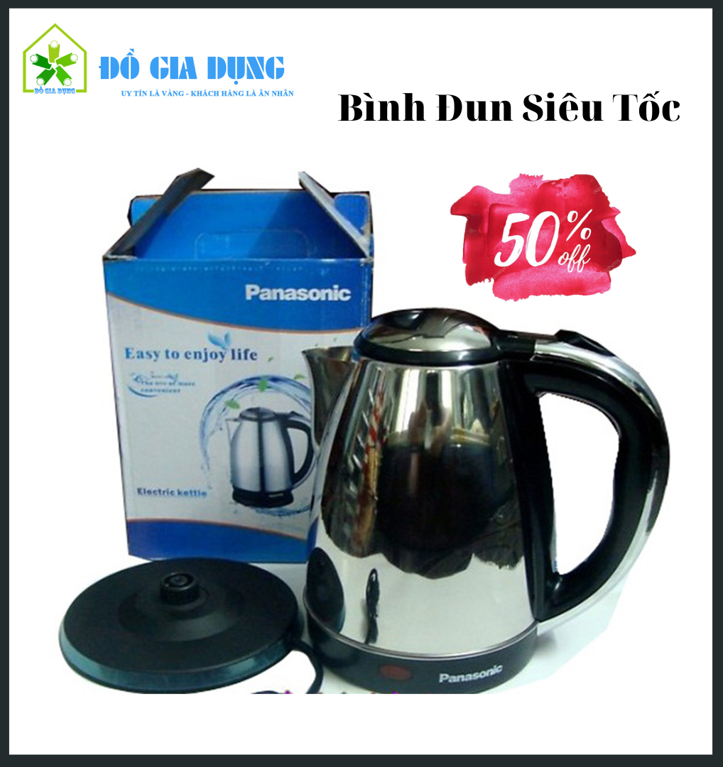 Ấm Siêu Tốc 1.8L Electric Kettle chính hãng