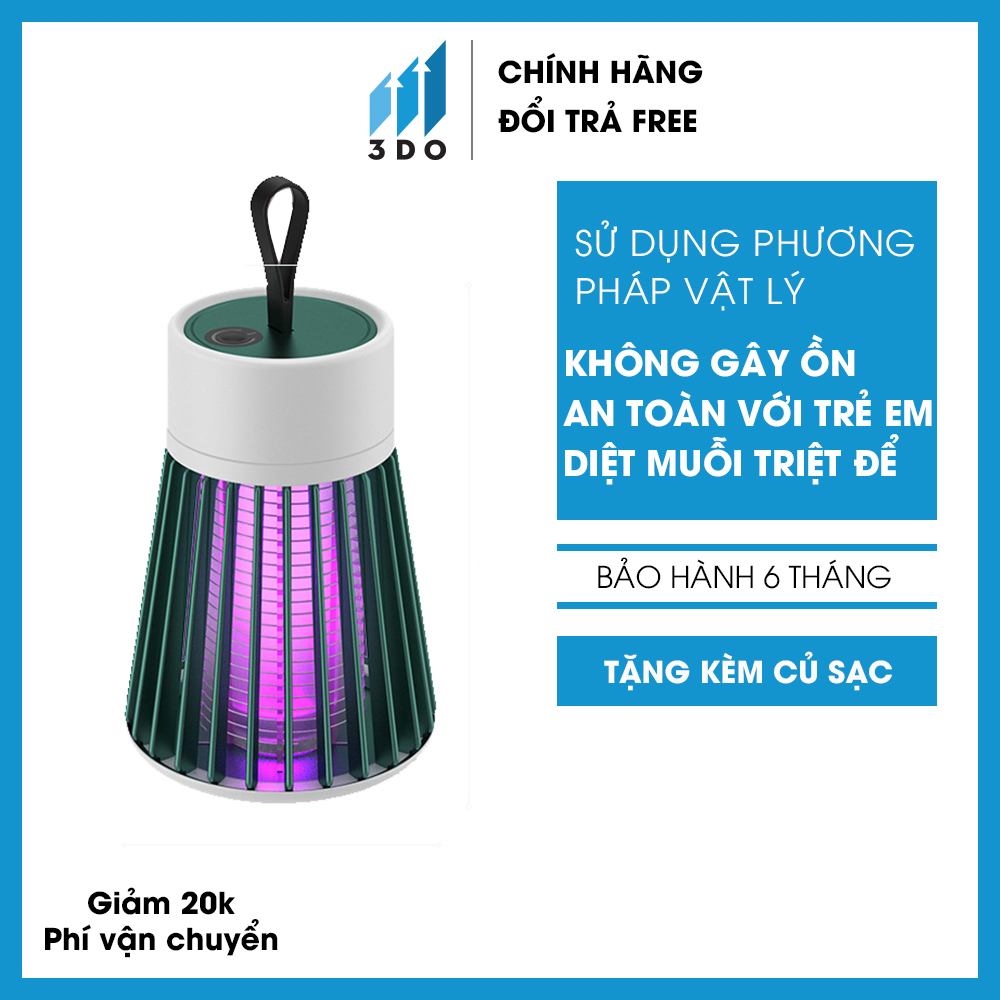 [TẶNG CỦ SẠC] Đ èn bắt muỗi thông minh, máy bắt muỗi KOSKO (BẢO HÀNH 6 THÁNG) sử dụng công nghệ LED chiếu xạ - siêu bền - an toàn - hiệu quả cao - diệt côn trùng,đèn đuổi muỗi,đèn diệt muỗi,máy đuổi muỗi,vợt muỗi