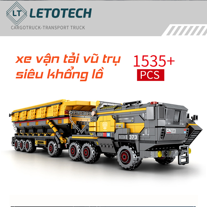 Lego siêu cấp Xe tải du hành vũ trụ siêu KHỔNG LỒ 1535 chi tiết