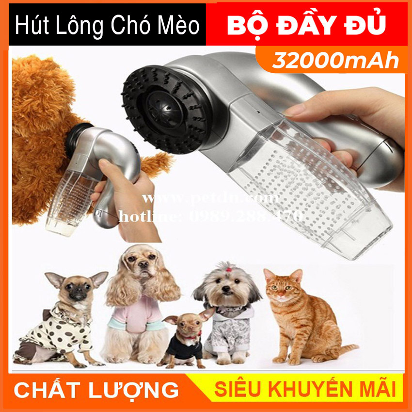 Máy Hút Lông Chó Mèo Tự Động Shed Pal Dọn Lông Chó Mèo Rụng Thiết Kế Nhỏ Gọn Dễ Cho Vào Góc Khủyu Máy Vệ Sinh Lông Chó Mèo Công Suất Mạnh