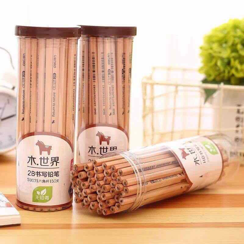 Bút chì 2b - hộp 50 chiếc - bút chì gỗ loại đẹp - bcg