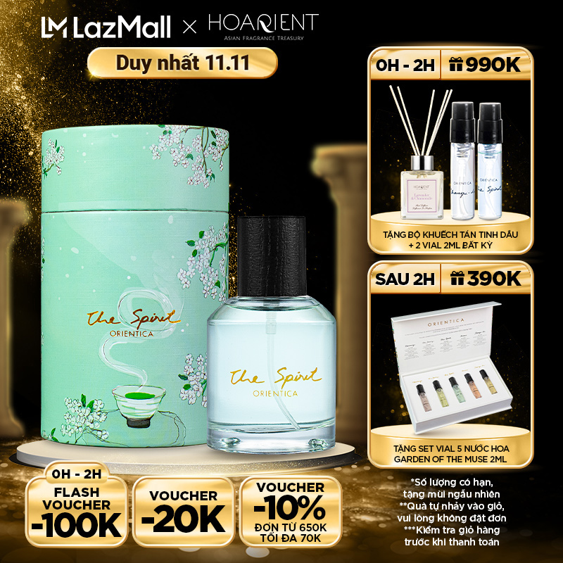 Nước hoa orientica cao cấp - the spirit 50ml