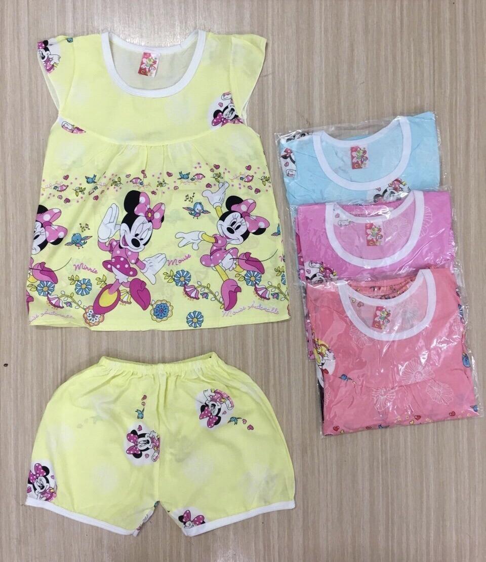 Combo 03 bộ tole bé gái, size 10-15kg
