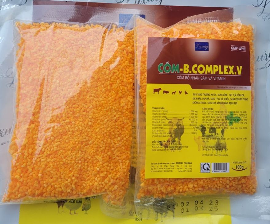 Bcomlex cốm 100g bổ cốm nhân sâm và vitamin