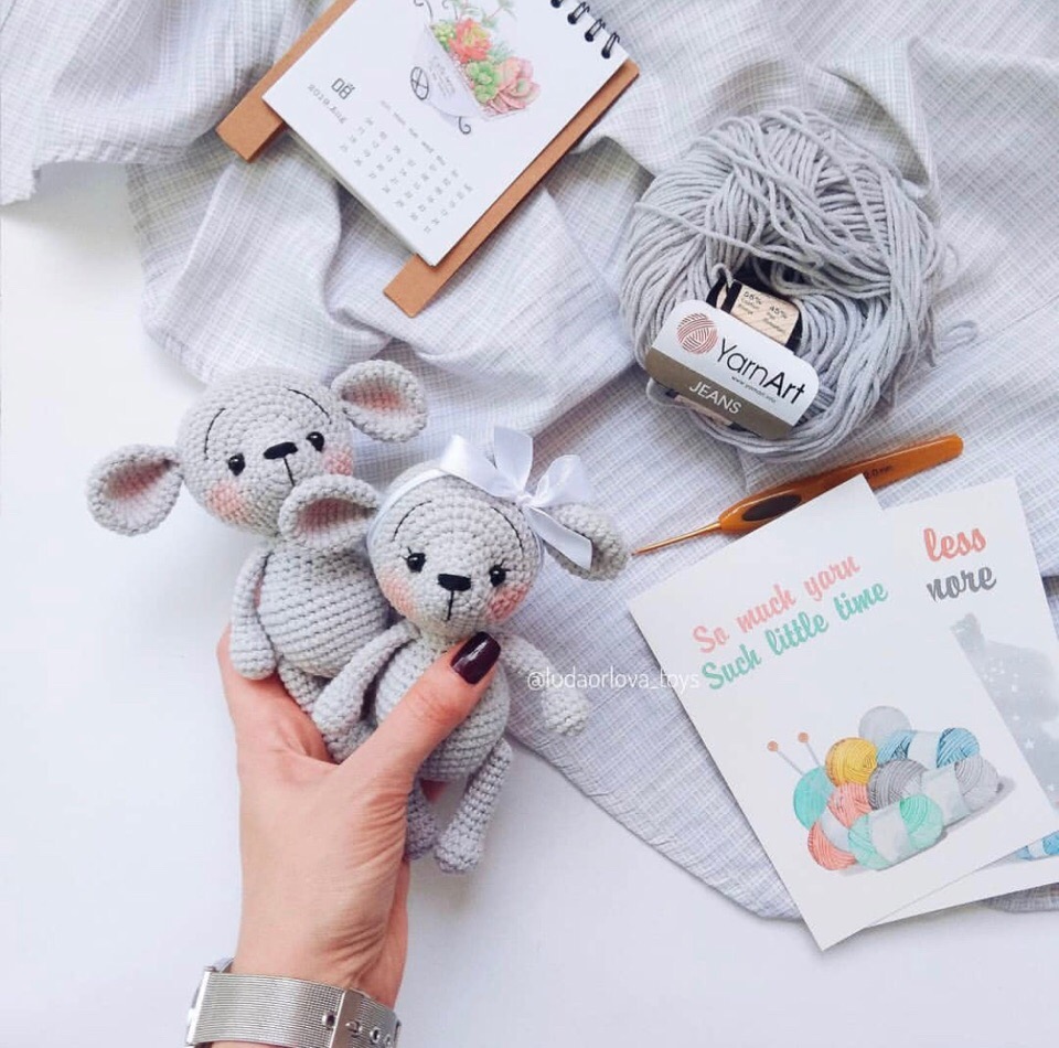 Len Jeans nhập khẩu Thổ Nhĩ Kỳ chuyên đan móc khăn, mũ, áo, thú bông không bai xù, phai màu, an toàn cho bé 50g