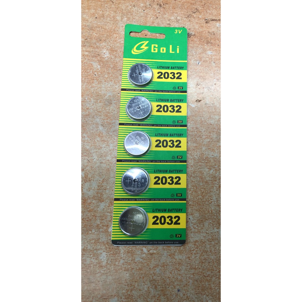 Pin lithium cr2032 3v xịn