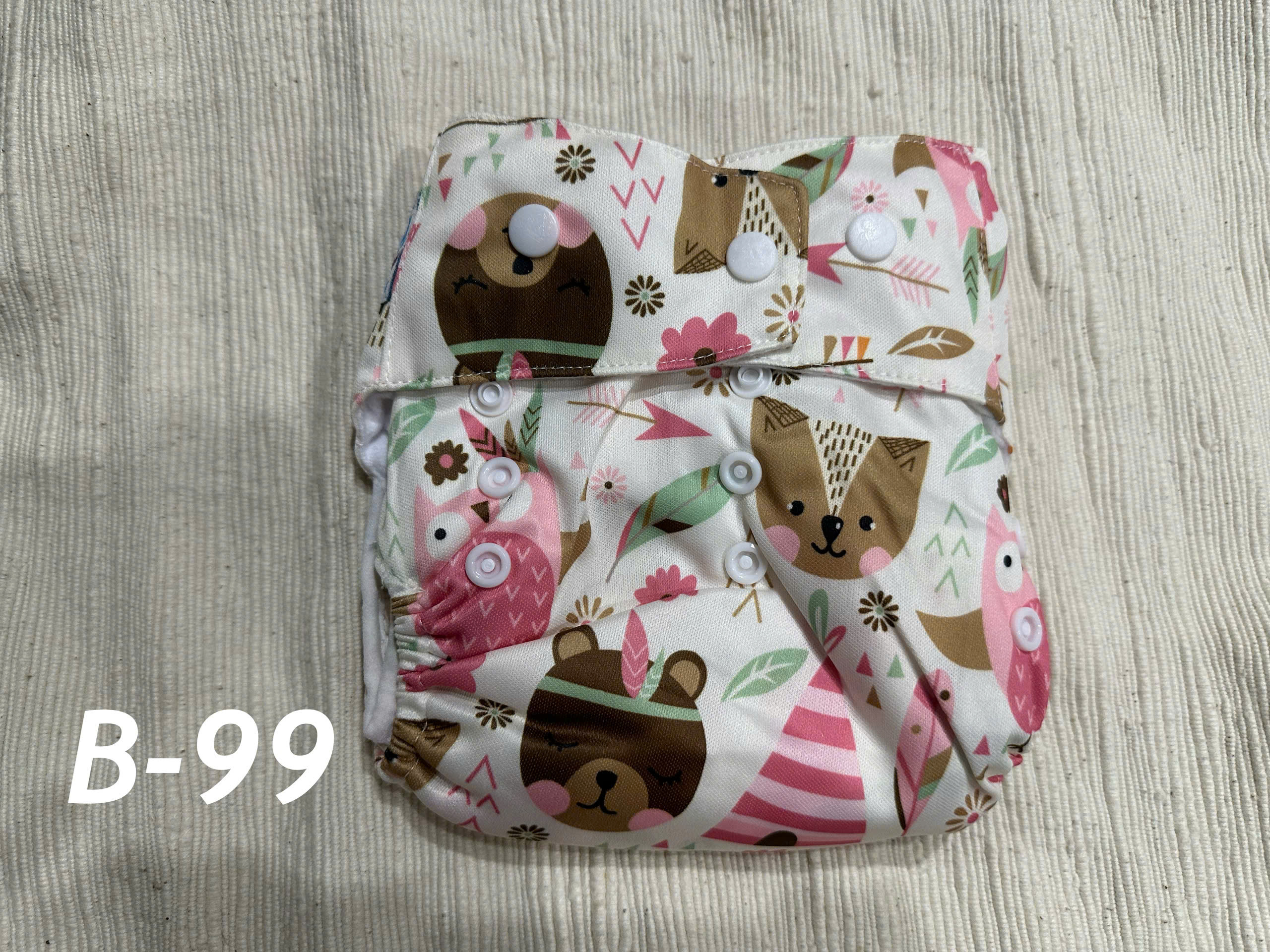 1 Set of Goodmama Anti-Spill Cloth Diapers Size m Including 1 Cover and 1 Liner (Vietnamese Product) - 2