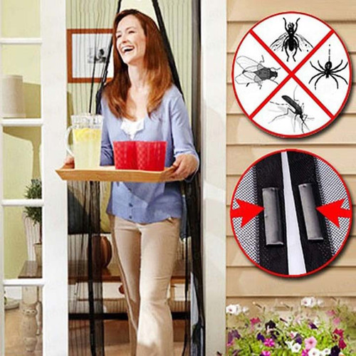 [HCM]Rèm cửa nam châm chống muỗi con trùng Magic Mesh loại cao cấp của mỹ