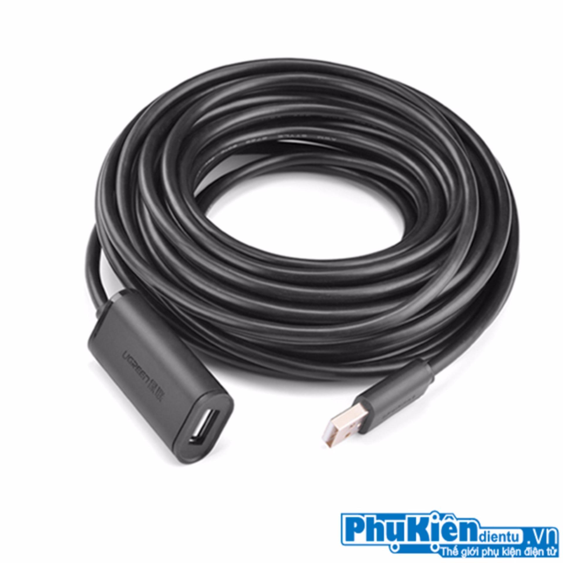 Cáp nối dài usb 2.0 20m có ic khuếch đại ugreen 10324