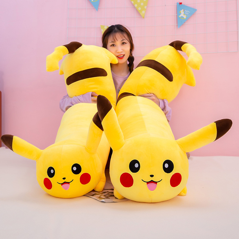 Gối ôm pikachu mẫu mới siêu mềm mịn cao cấp vải miniso 4 chiều êm ái mềm mại, hàng xịn loại 1, an toàn cho người sử dụng