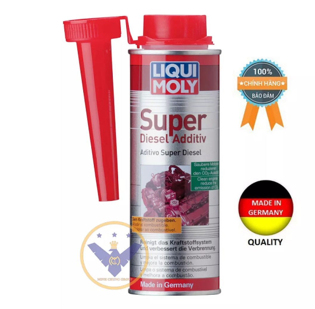 Dung dịch súc béc dầu xe ô tô Liqui Moly Super Diesel Additive 250ml