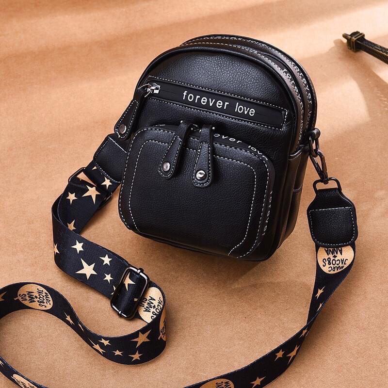 TÚI XÁCH NỮ ĐEO CHÉO KHÓA NGANG (có video)