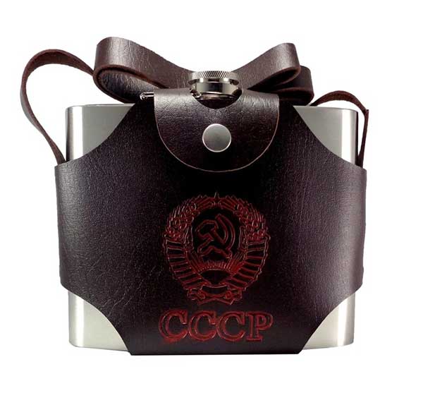 Bình inox cccp truyền thống 1l tặng kèm bao da.