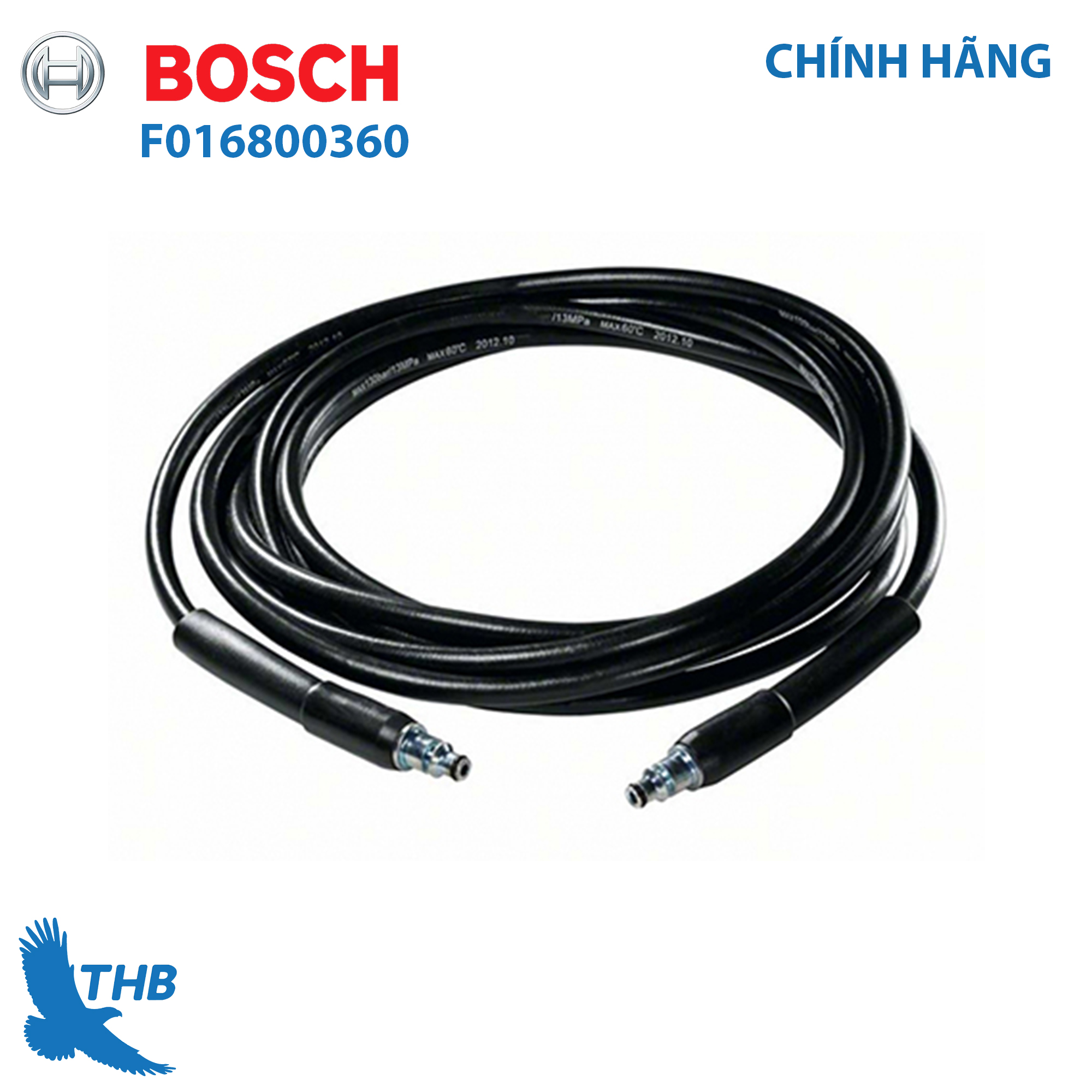 Dây áp lực 6m bosch vòi phun áp lực cao 6 mét - mã f016800360