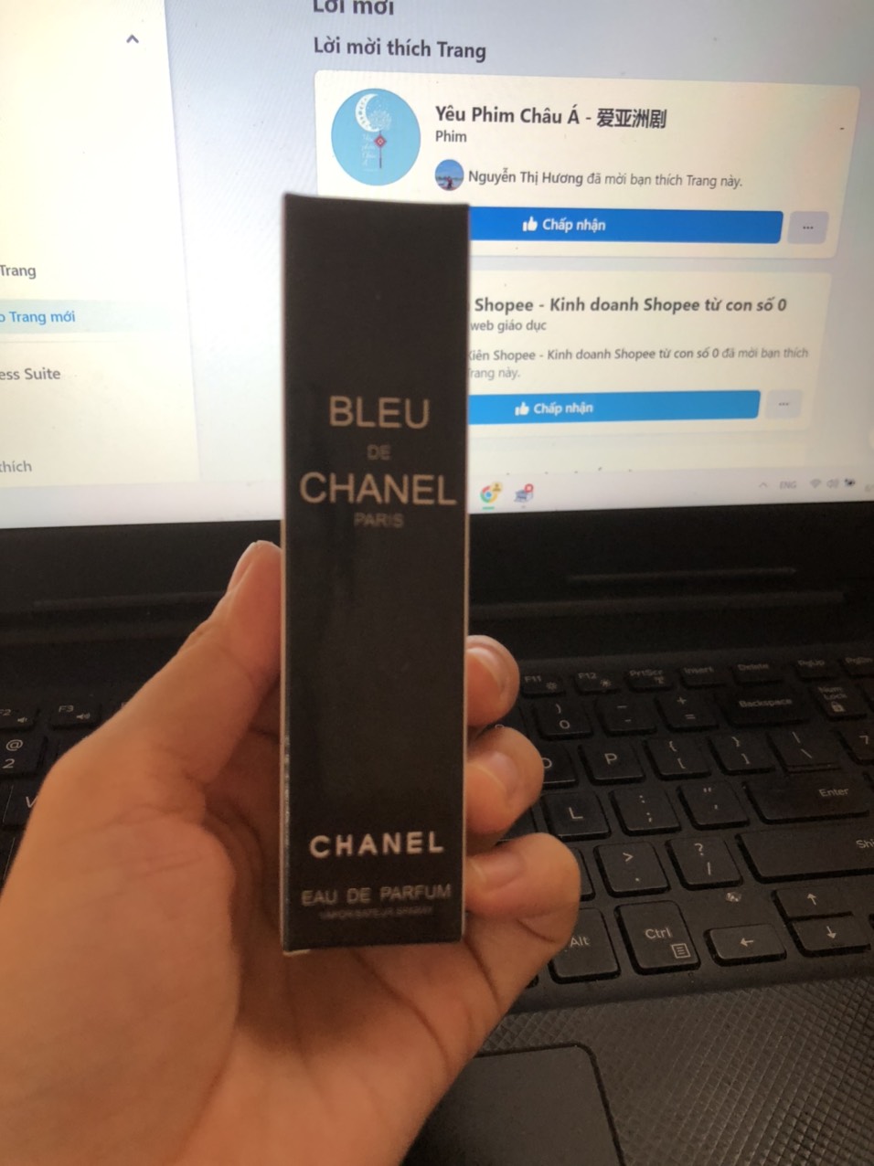 Nước hoa mini nam 20ml đủ mùi- thơm cực lâu- dạng xịt- hương blue