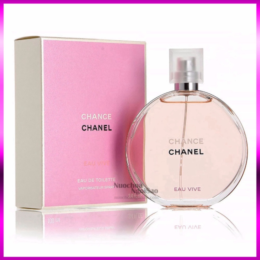 Nước hoa nữ cao cấp Chanel Chance hồng EDP 100ml - Nước Hoa Auth MSP118 |  