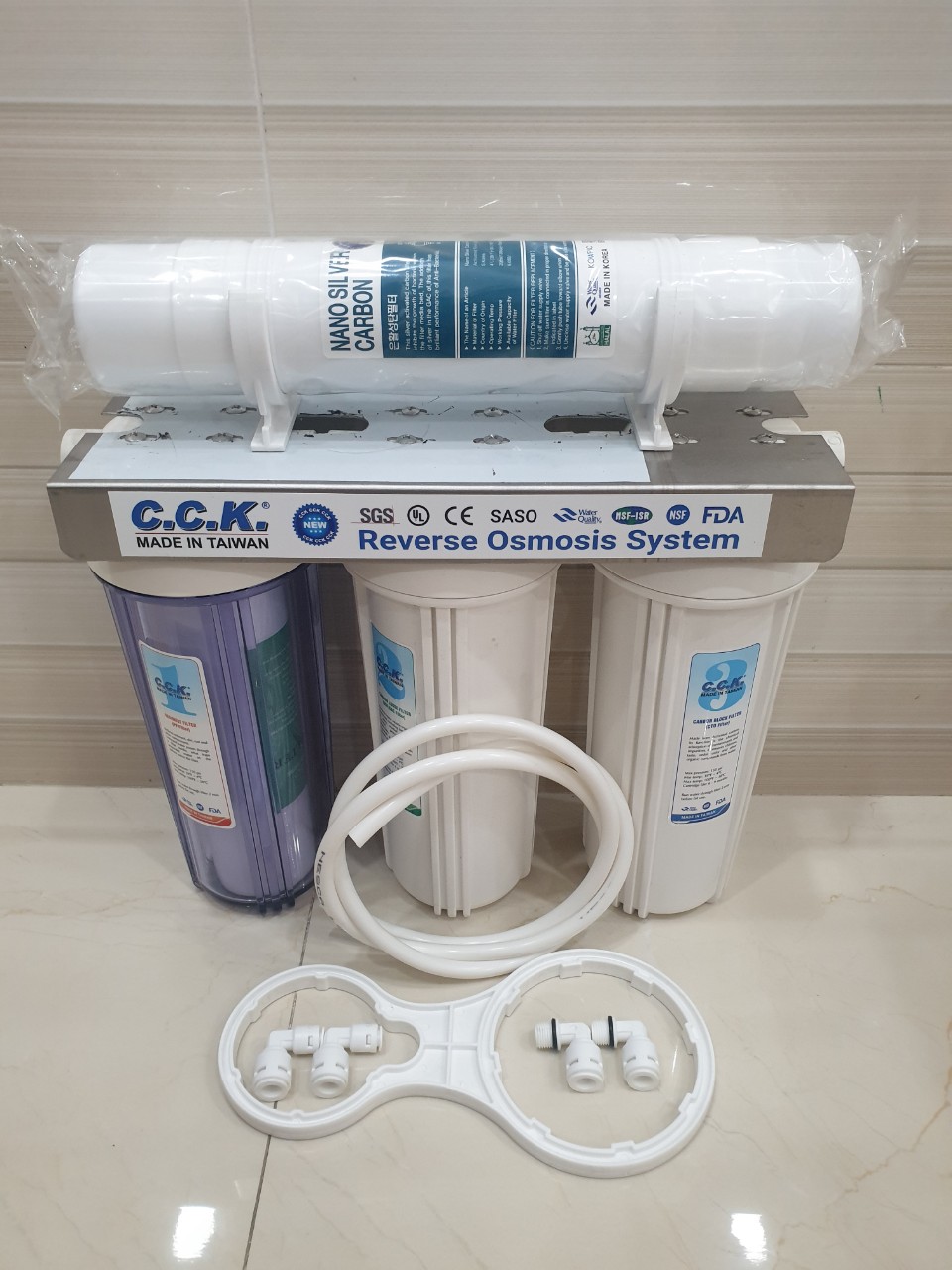 Bộ tiền lọc thô 4 cấp C.C.K nhập khẩu Đài Loan (Taiwan)