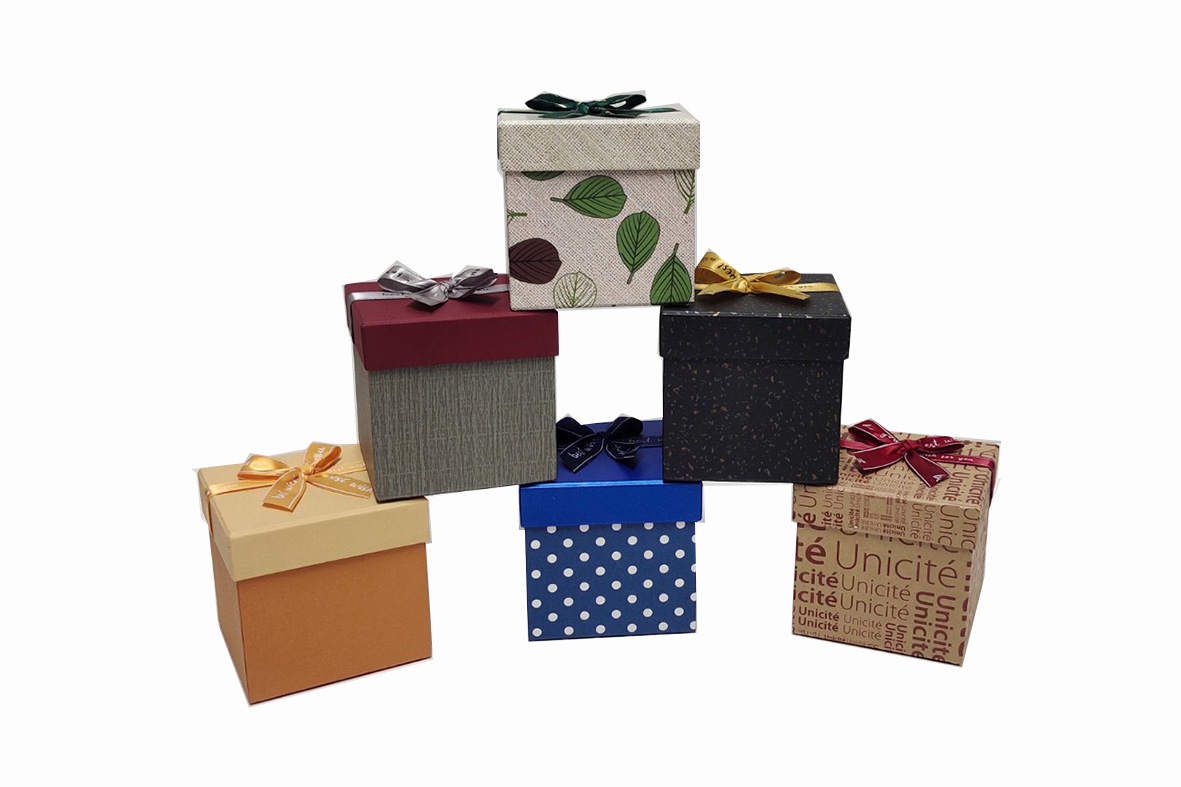 Hộp quà Vuông Phượng Hoàng TP-V017 - 10 x 10 x 10 cm