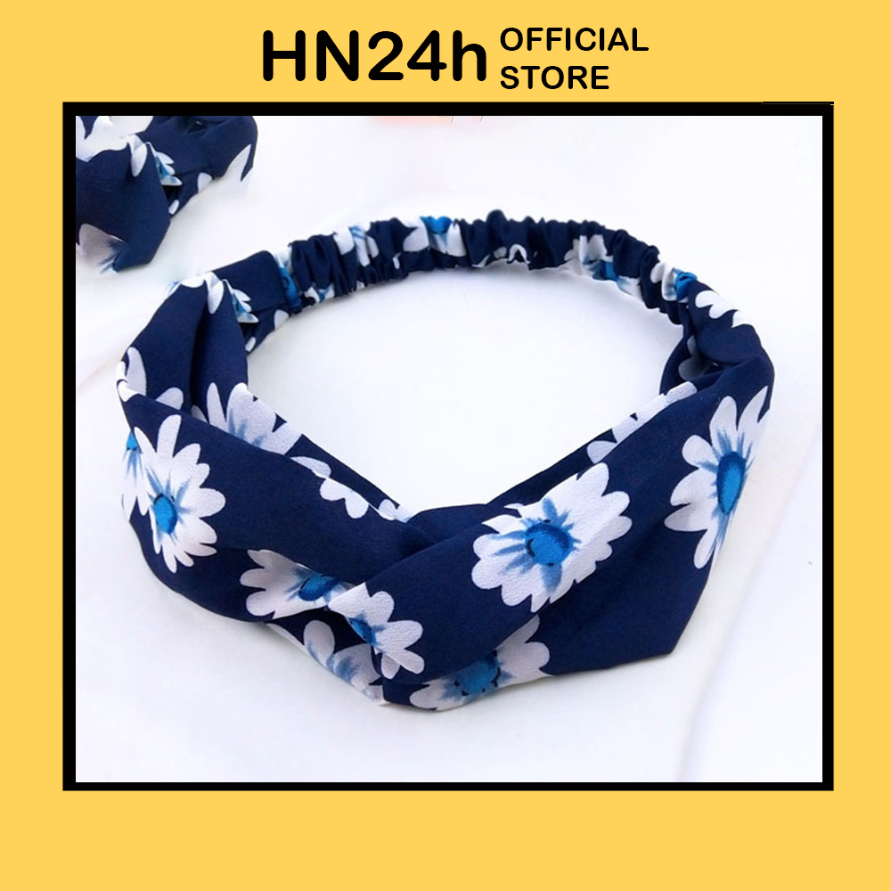 [HCM]BĂNG ĐÔ TURBAN HOA CÚC 244 NHIỀU MÀU DỄ THƯƠNG DIỆU DÀNG