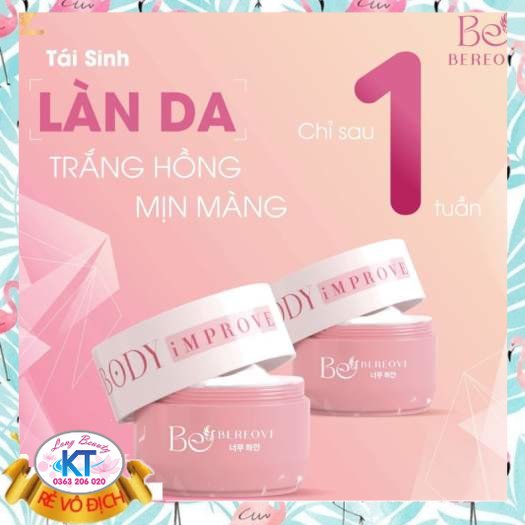 [HÀNG CÔNG TY MUA 1 TẶNG 1] BÁN CỰC CHẠY KEM BODY TOO WHITE MỸ PHẨM BEREOVI CA SĨ THU THỦY - THIẾT KẾ MỚI MẪU MÃ ĐẸP CHẤT KEM MỀM MỆT