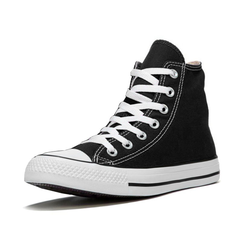 Giày Sneaker Bata Nữ Classic C1 Buộc Dây Cổ Cao Màu Đen