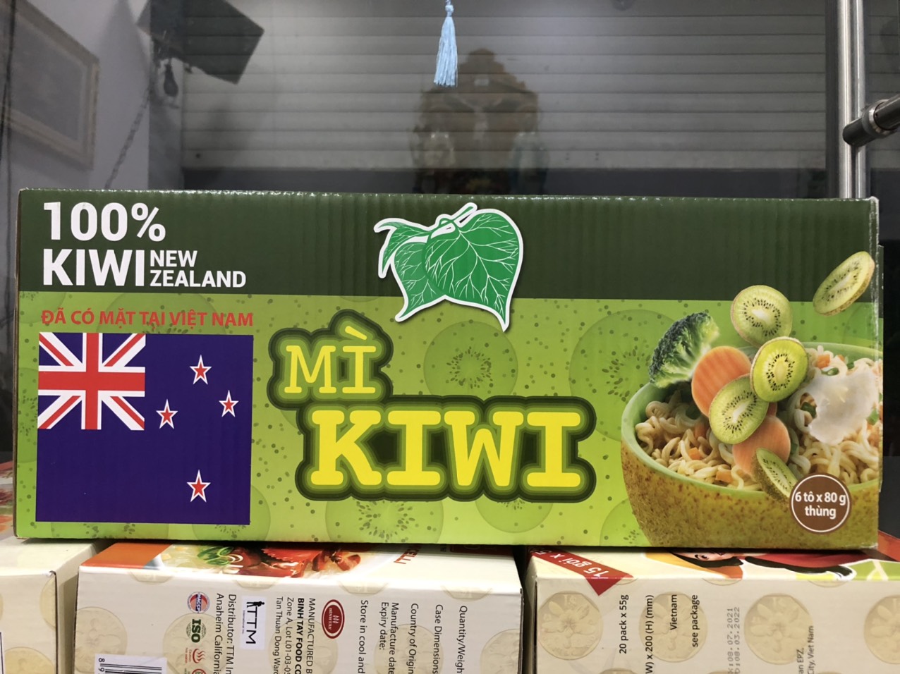 Mì chay kiwi tô Tân Tây Lan - New Zealand Kiwi Noodle Bowls