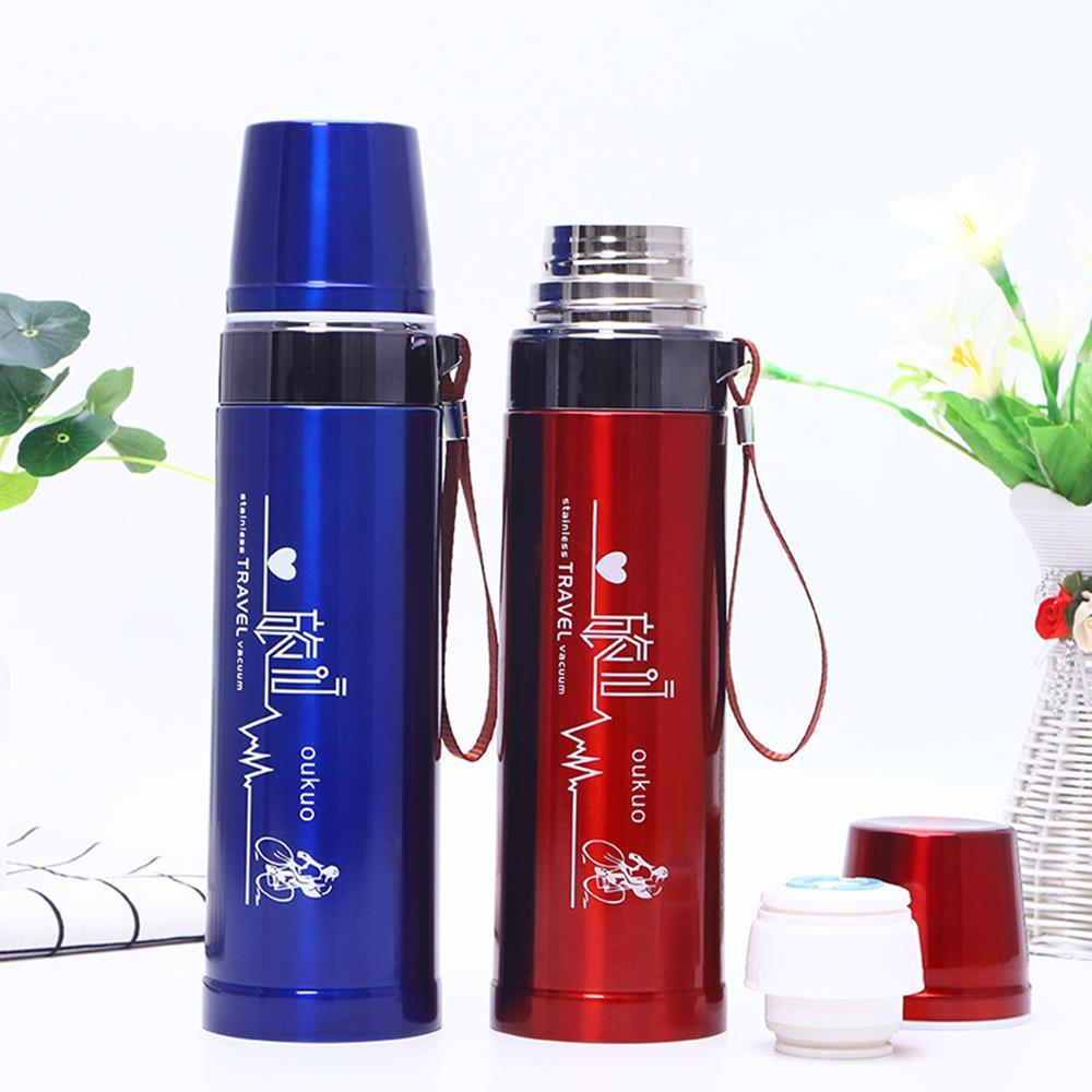 Bình Giữ Nhiệt Travel, Bình Đựng Nước Nóng, Chất Liệu Inox Không Gỉ, Không Độc Hại, 3 Lớp Giữ Nhiệt Tối Đa 12 Tiếng- Bảo Hành Uy TÍn Bởi Belmons