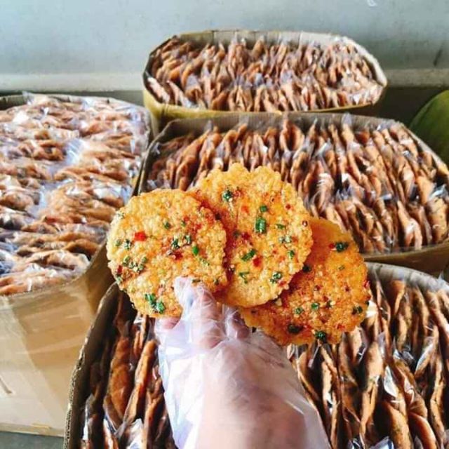 Cơm cháy mắm hành