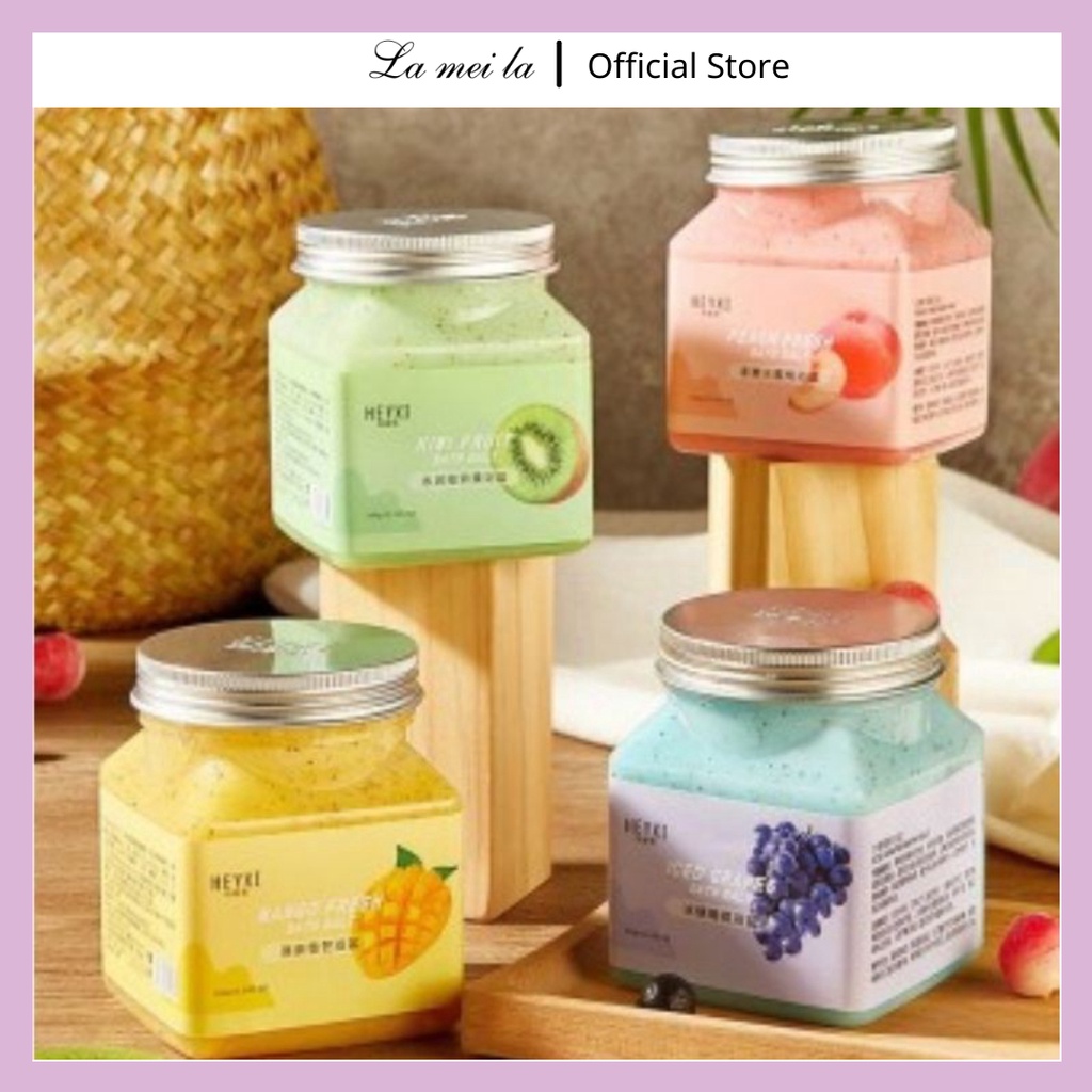 Tẩy tế bào chết toàn thân tẩy tế bào chết body peach đào cải thiện da viêm lông, sáng da tẩy da chết đào heyxi httbc2 tẩy tế bào chết dưỡng ẩm muối tắm dưỡng ẩm muối biển tẩy tế bào chết