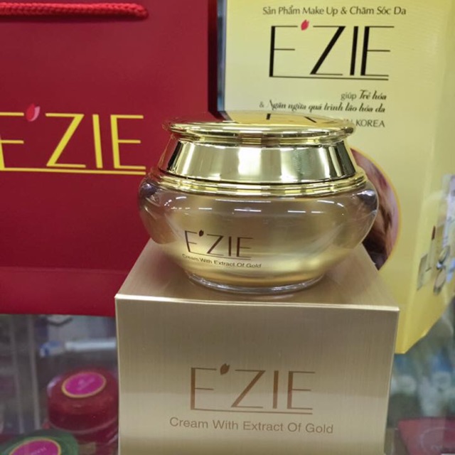 Kem dưỡng trắng da tinh chất vàng ezie 60g
