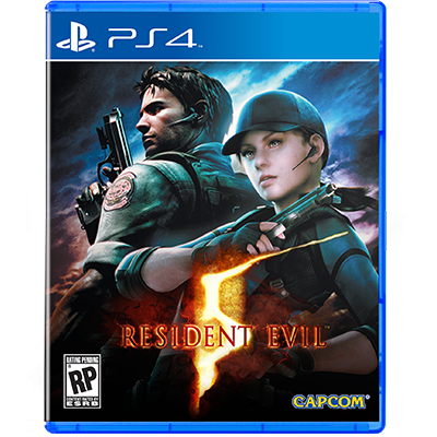 Đĩa game ps4 - resident evil 5 nguyên seal hệ us