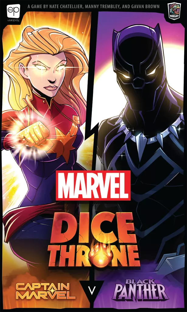 Marvel Dice Throne: Captain Marvel v. Black Panther - Trò Chơi Board Game