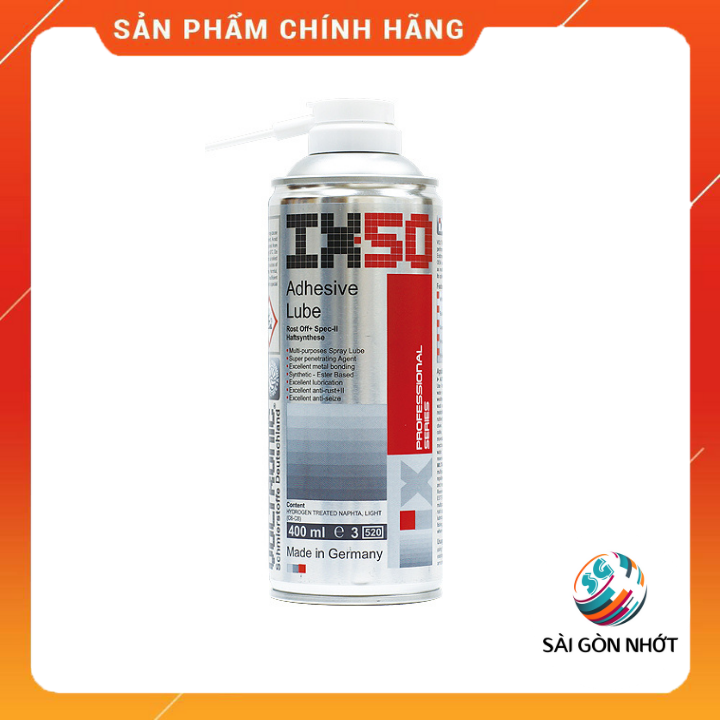 [FREESHIP] Xịt dưỡng sên,bôi trơn sên Voltronic IX50 400ml - cao cấp, chống văng - CHÍNH HÃNG VOLTRONIC