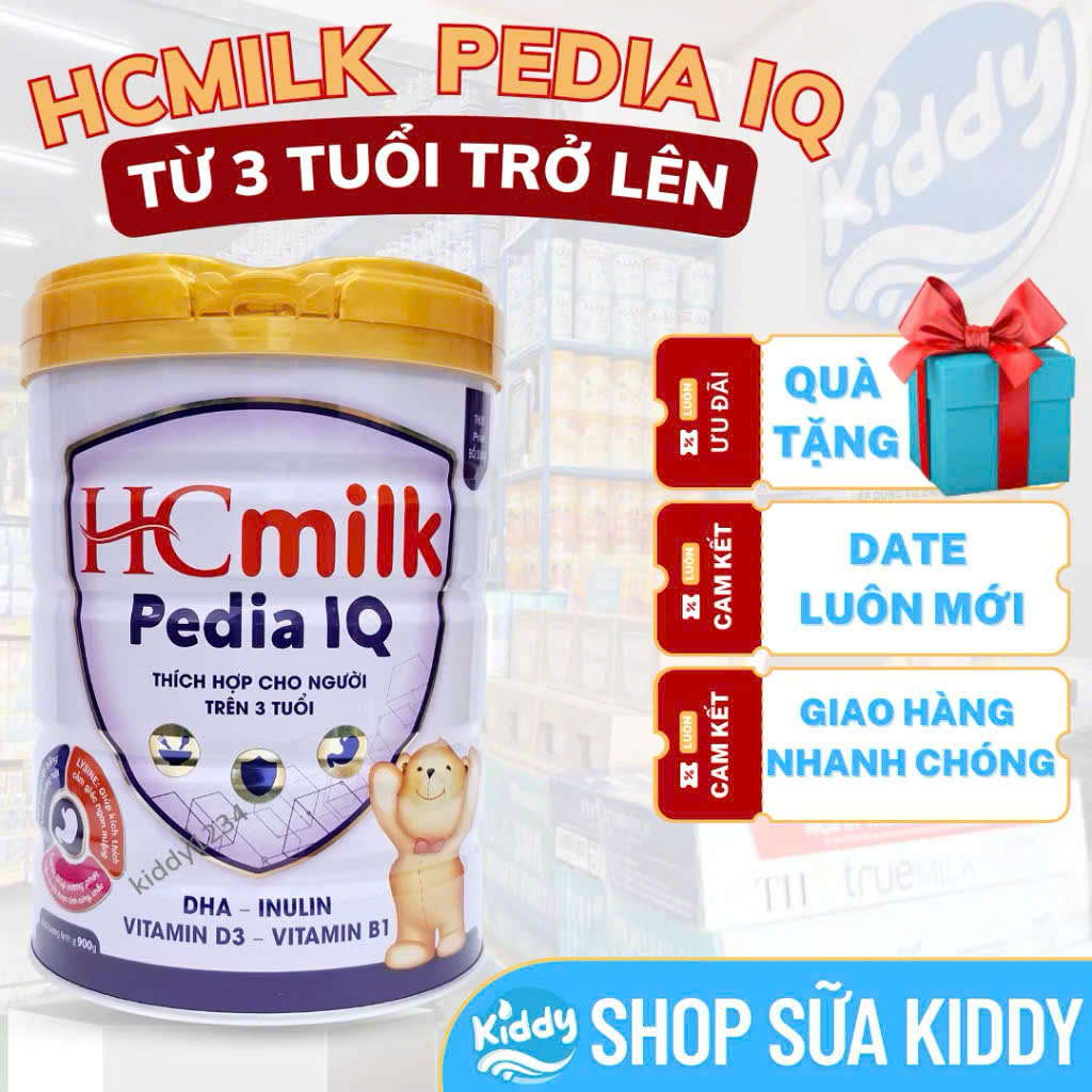 HC Milk kích thích cho trẻ ăn ngon miệng lon 900g (mẫu mới, date luôn mới)
