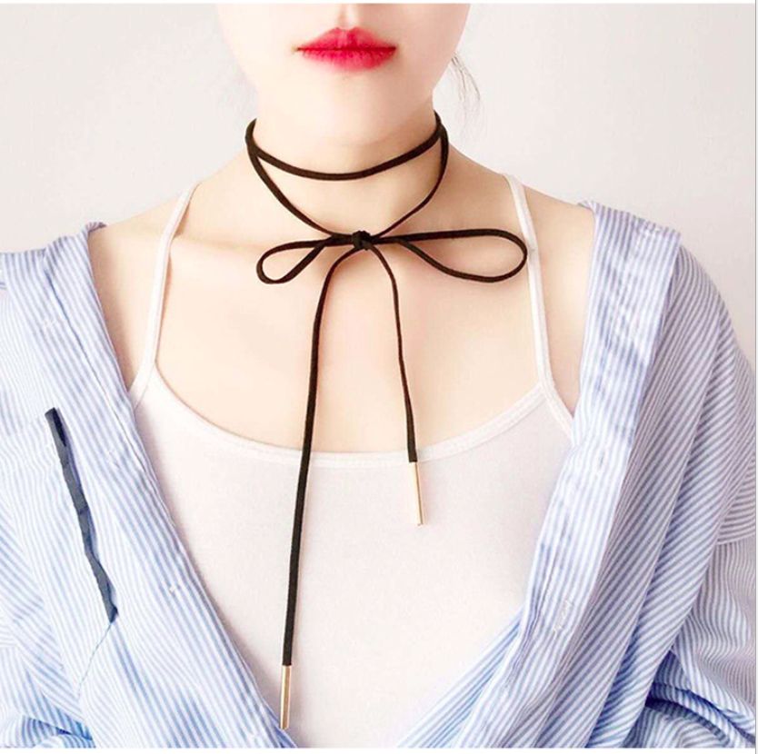 [HCM]Vòng cổ nữ choker dáng dài cá tính