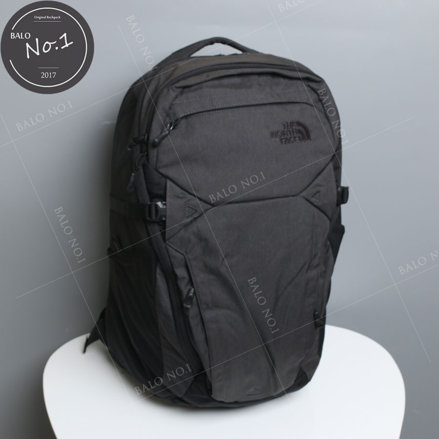 [Tặng Kèm Vớ] Balo Laptop Cao Cấp TNF Router Transit 2018 - Xám Kích thước: 56 x 36 x 26cm Laptop 17inch