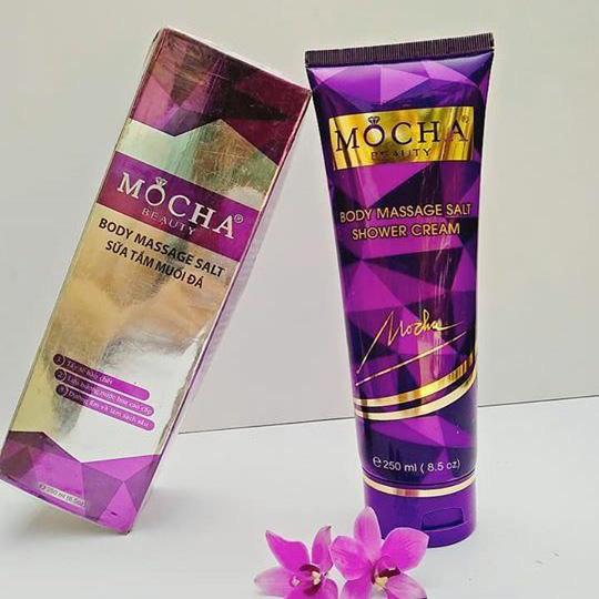 Sữa tắm muối đá Hymalaya Mocha massage toàn thân hương nước hoa cho cả ngày năng động