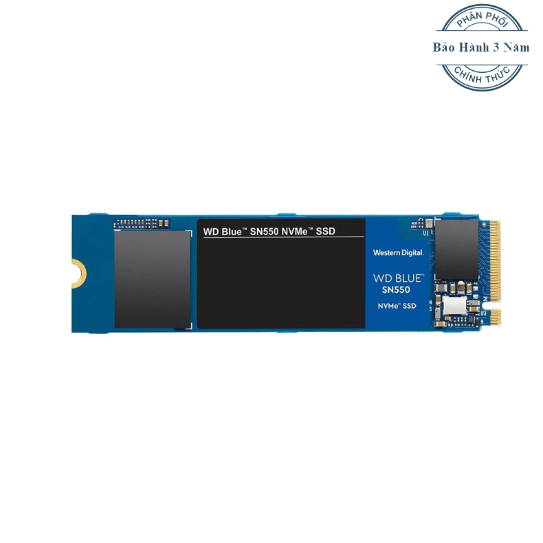 Ổ cứng SSD WD Blue SN550 500GB M.2 2280 NVMe Gen3 x4 (WDS500G2B0C) - Bảo Hành 3 Năm