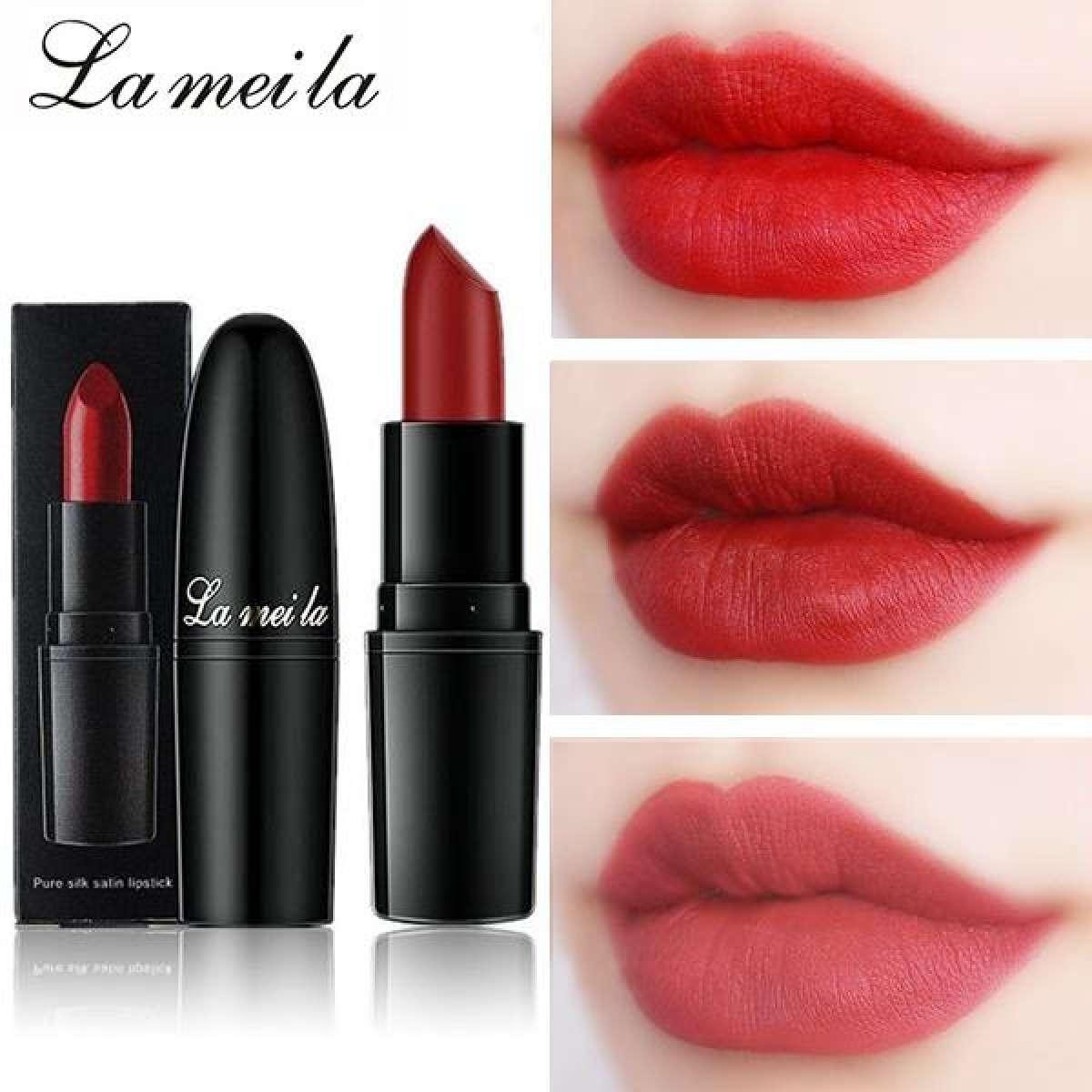 [Sale Sốc] Son môi Lì LAMEILA bền màu dưỡng ẩm hiệu ứng màu tự nhiên P1007