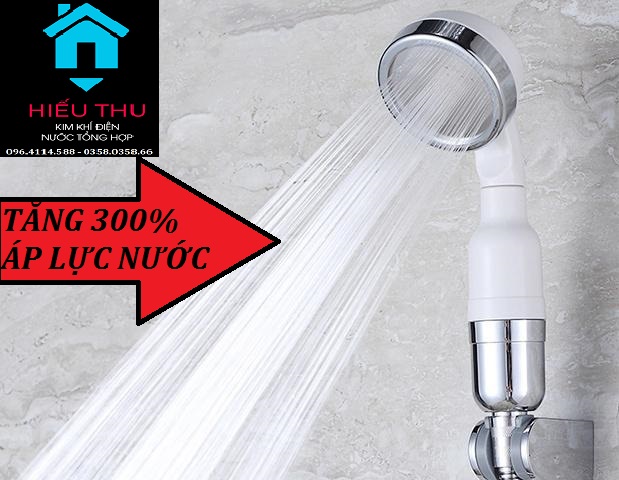 Bát sen tăng áp cao cấp,bộ sen tắm tăng áp, công nghệ nano, hiệu quả cho nước yếu tăng 300% áp lực nước