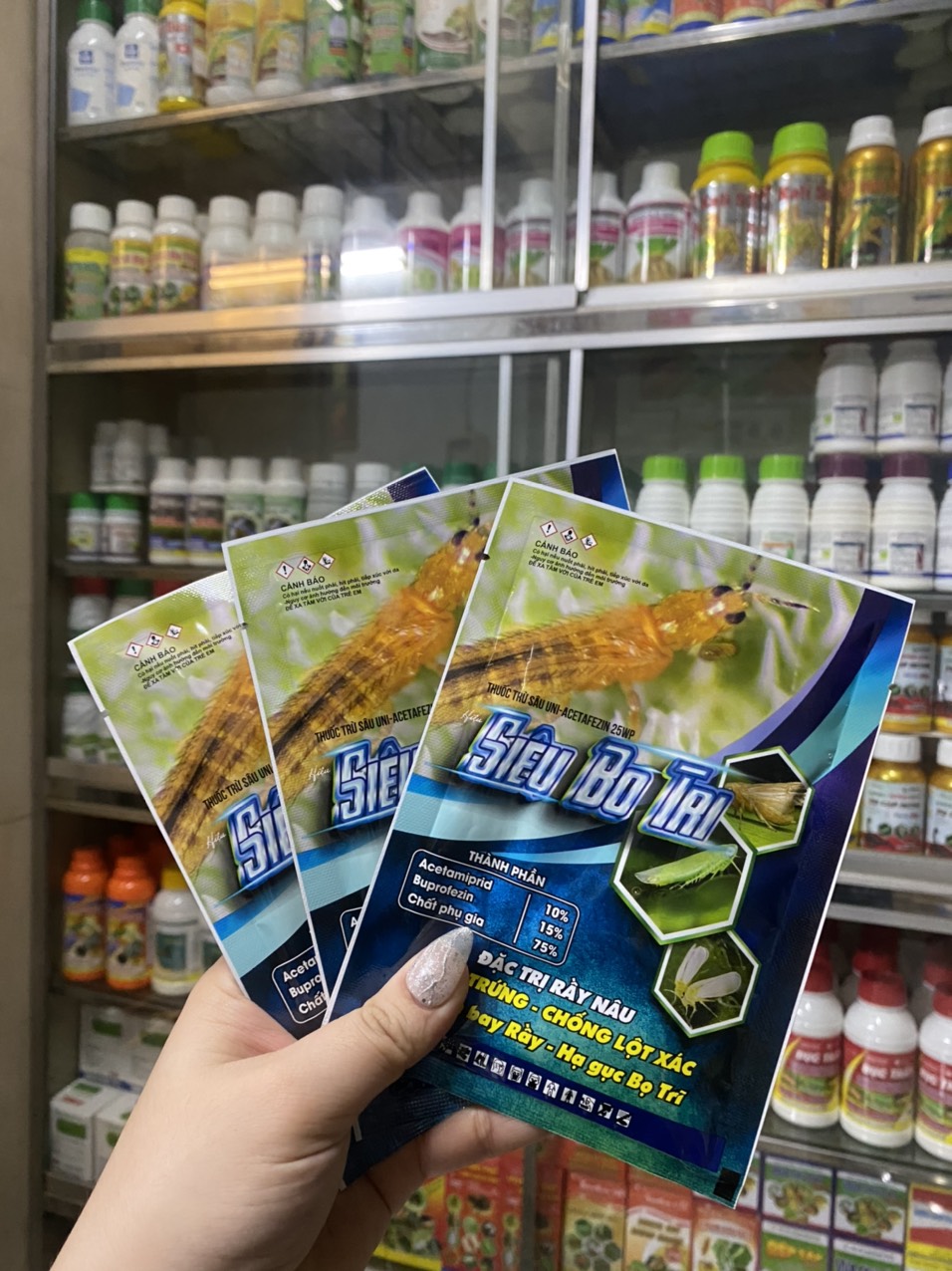 Thuốc trừ sâu - uni-acetafezin 25 - siêu bọ trĩ - rầy,bọ phấn trắng, bọ trĩ - 20g