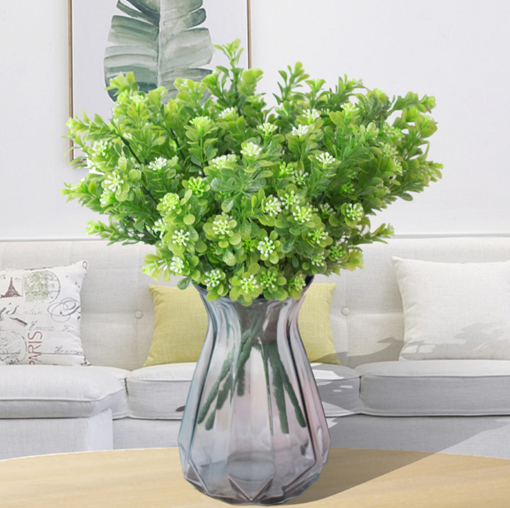 Chùm Hoa Ngâu 33 Cm - Hoa trang trí làm nền hoặc cắm tô điểm cho các loại hoa khác-Hoa gia trang tri