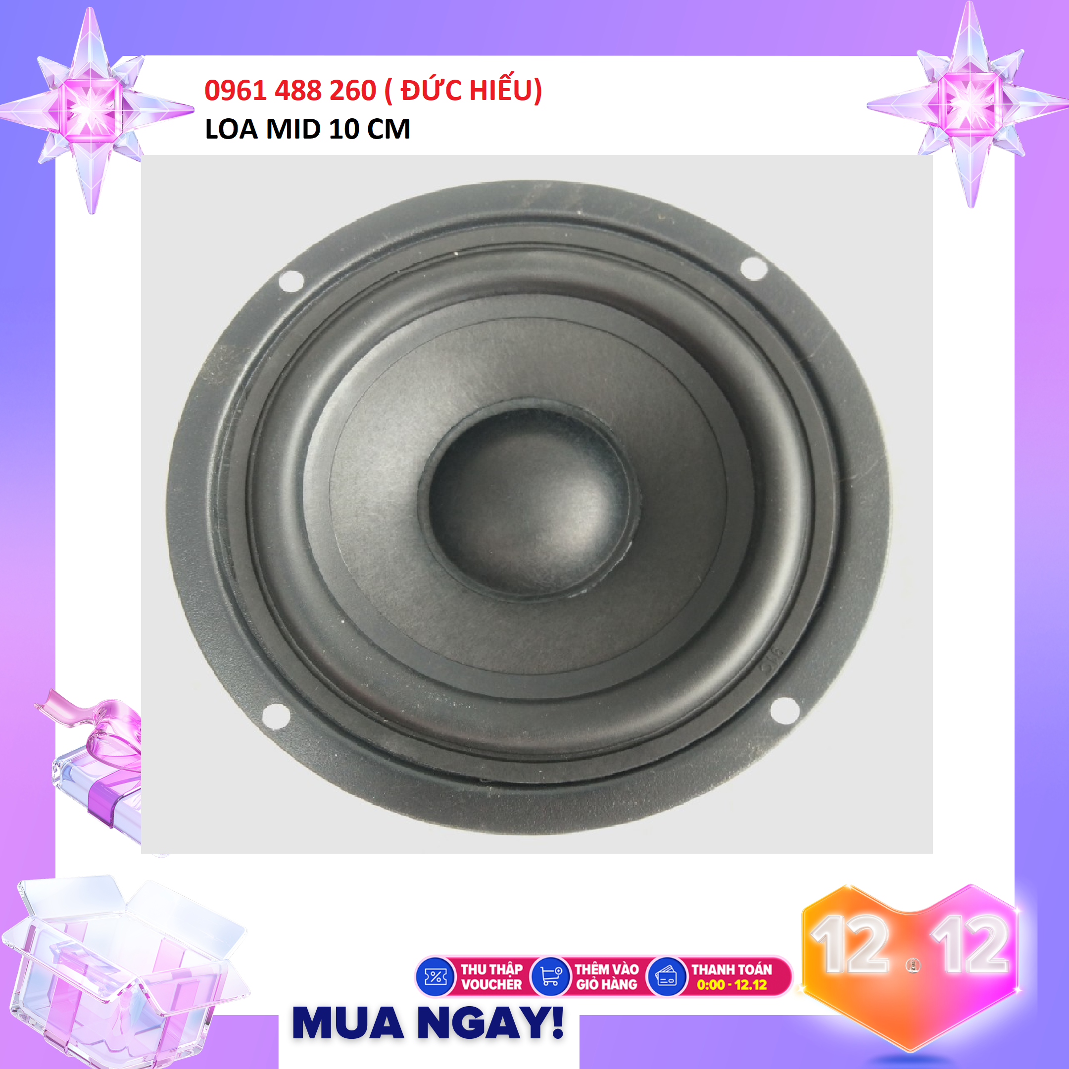 LOA MID 10 GIÁ RẺ -GIÁ 1 CÁI