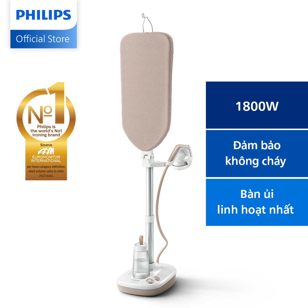 Bàn ủi hơi nước đứng Philips all in one AIS6001/10 - Hàng Chính Hãng