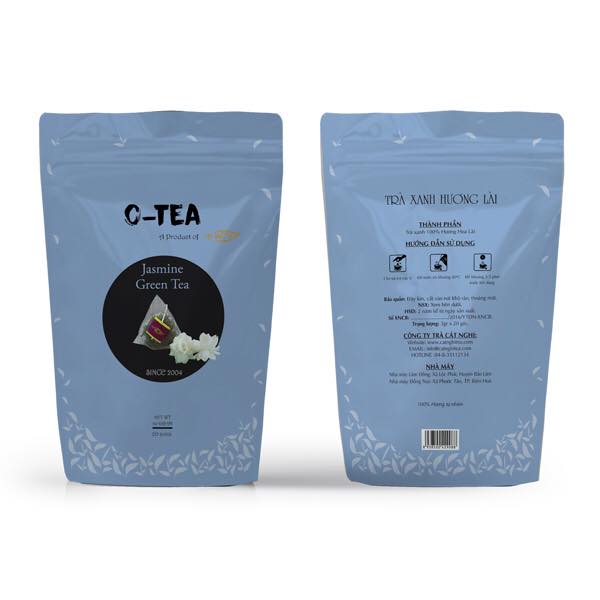 Trà xanh hương lài túi lọc cat nghi tea 60g