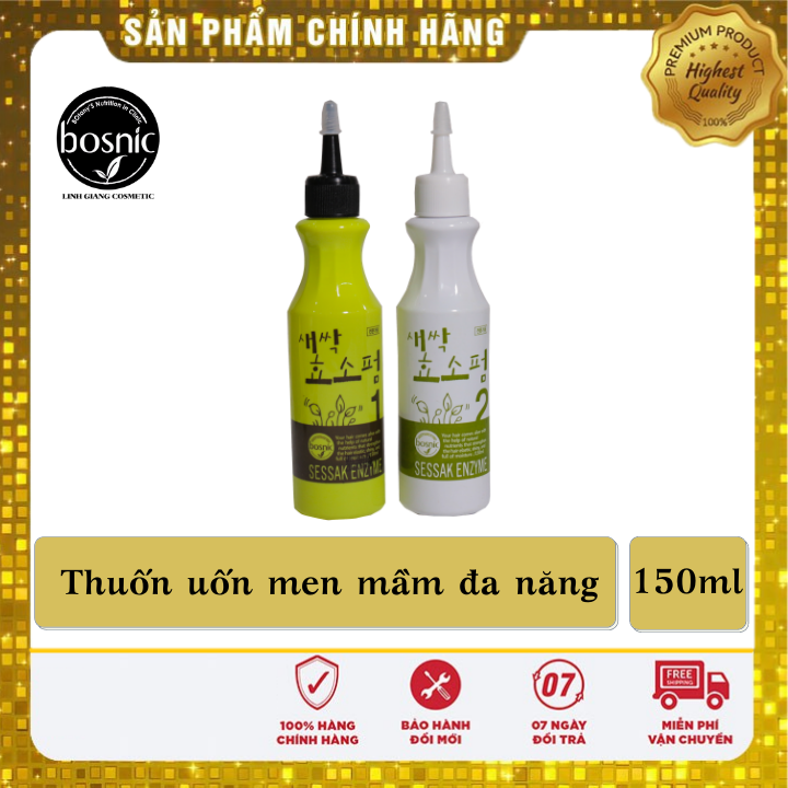 [HCM]Thuốc Uốn Đa Năng Men Mầm Bosnic - Sessak Enzyme 150ml - Chính Hãng Hàn Quốc