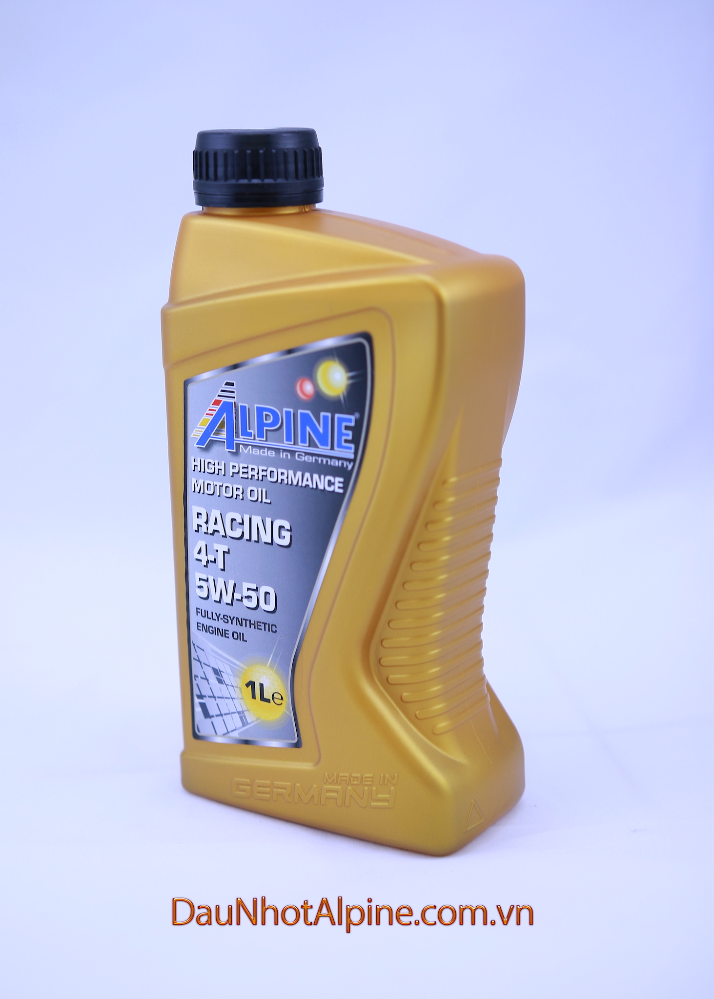 Dầu nhớt cao cấp cho xe số, xe phân khối lớn RACING 4T 5W-50 bình 1.0 lít nhập khẩu Đức