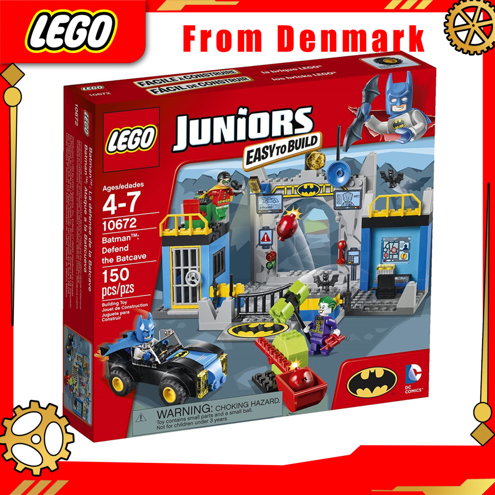 【From Denmark】LEGO Juniors 10672 Batman: Protecting the Bat Cave (150 pieces) Genuine Guarantee